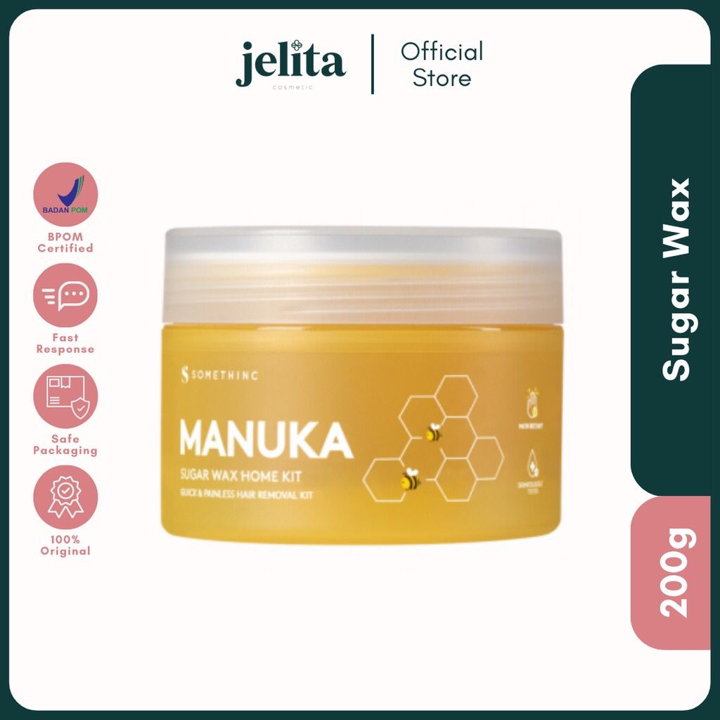 somethinc Manuka Sugar Wax Home Kit 200gr