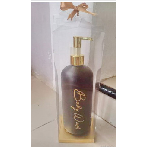 kotak mika souvenir pernikahan 8x8x24 kemasa souvenir botol pump