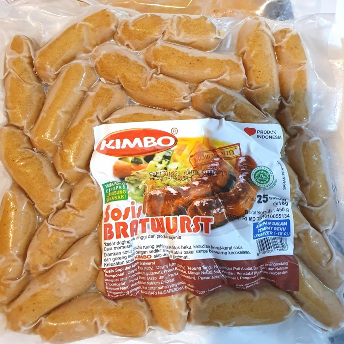 

KIMBO SOSIS MINI BRATWURST COCKTAIL 450GR