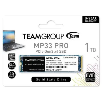 Team MP33 PRO 1TB SSD M.2 PCIe 3.0 x4