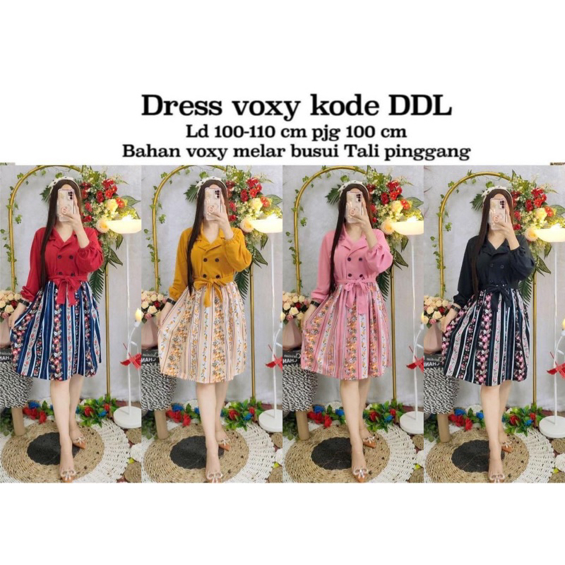 Dress voxy busui premium ddl