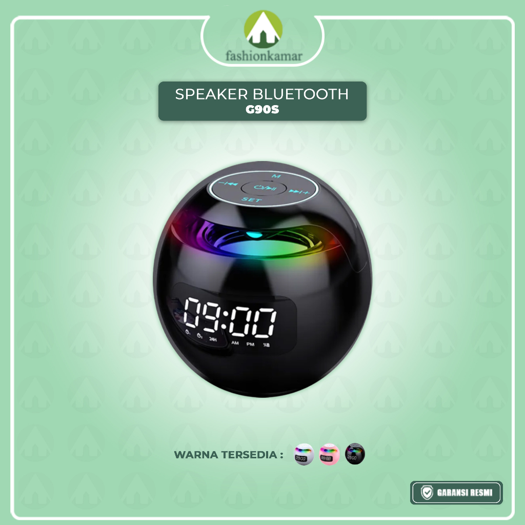 Speaker Bluetooth Portable Model Mini dengan 7 Warna Wireless