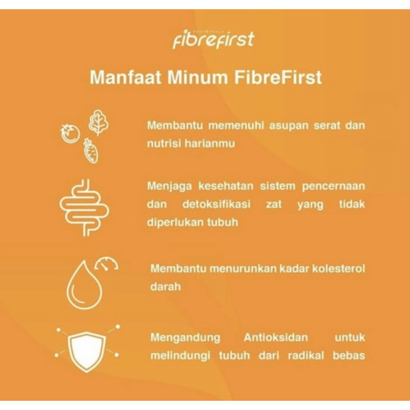 Fibrefirst box 7 sachet ( detox pencernaan menurunkan berat badan )