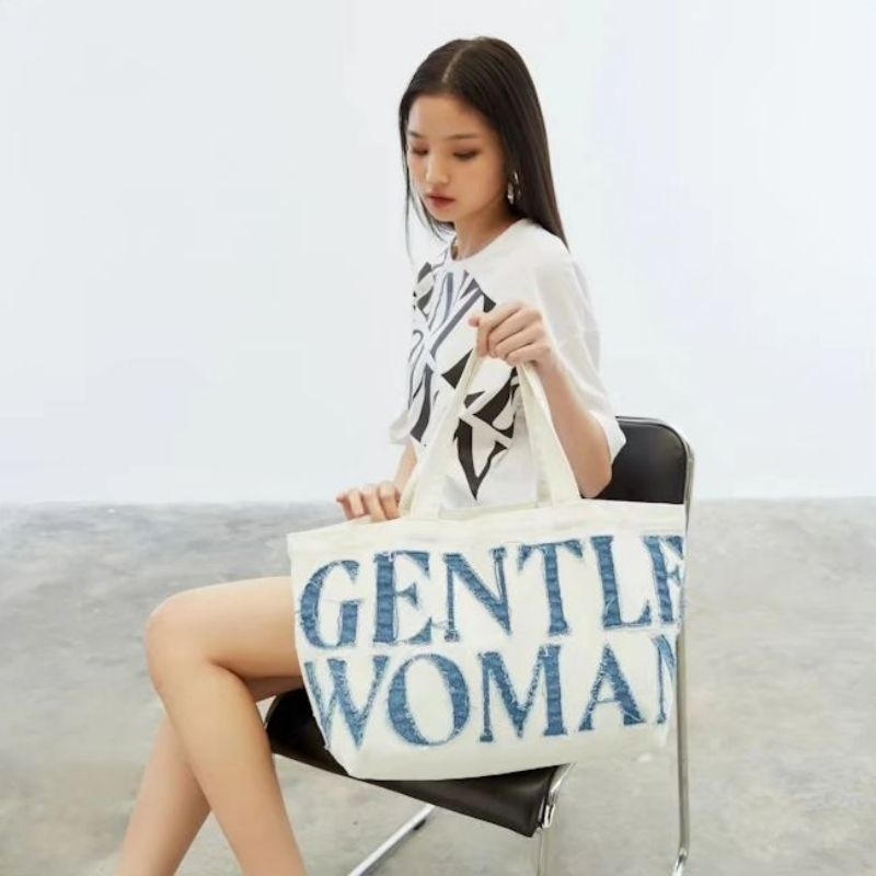 12.12 SALE | GNTLE.WOMAN DENIM TOTE BAG