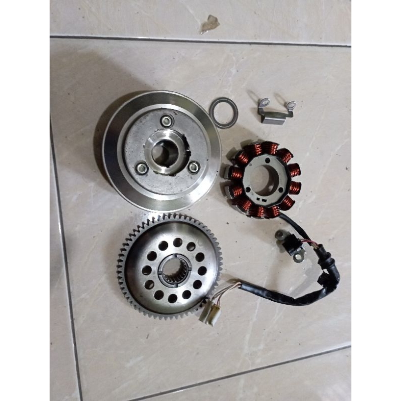 MAGHNET MAHNIT YAMAHA MX KING +SPOOL+GIGI STATER BESAR ORIGINAL 2PV