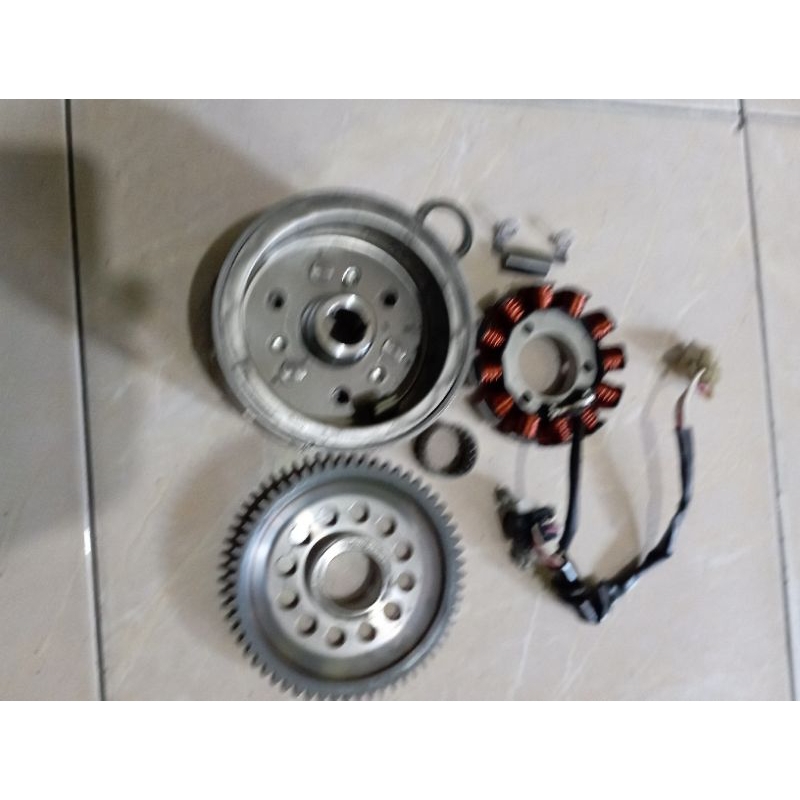 MAGHNET MAHNIT YAMAHA MX KING +SPOOL+GIGI STATER BESAR ORIGINAL 2PV