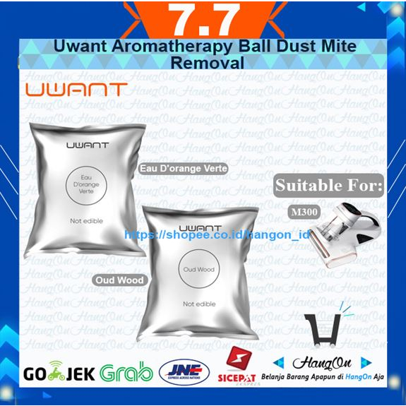 Uwant Ball mite Aromatherapy Eau D'Orange Verte / Oud Wood for M300 Aromaterapi Pengharum Wewangian Vacuum Cleaner