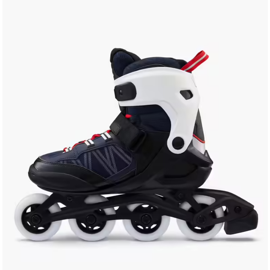 OXELO Fit500 Sepatu Roda Inline Dengan Roda 80mm Dan kekerasan 80A Pria