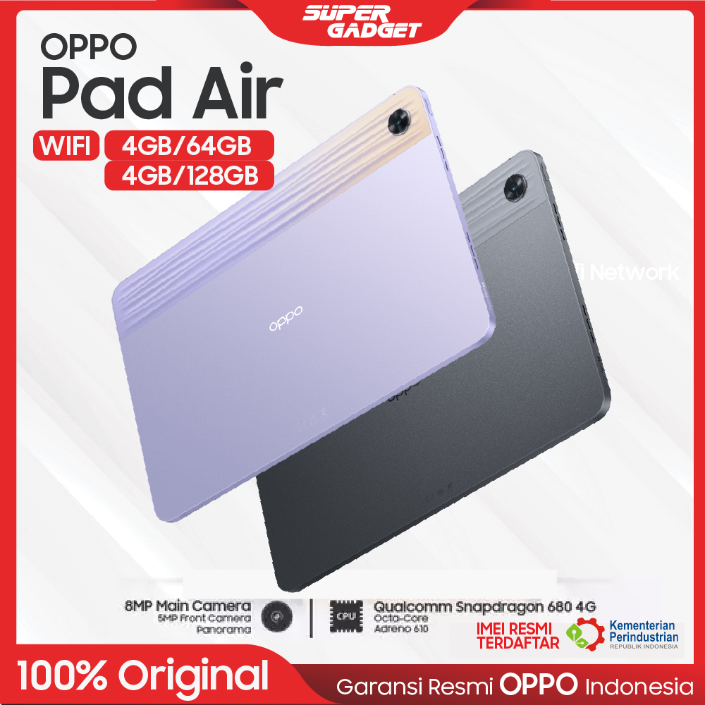 OPPO Pad Air 4/64 4/128 RAM 4 ROM 64 128 GB 4GB 64GB 128GB Tab Tablet Android