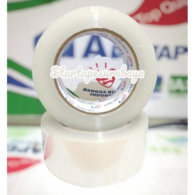 

Lakban 100 yard 2 inch 48mm coklat dan bening