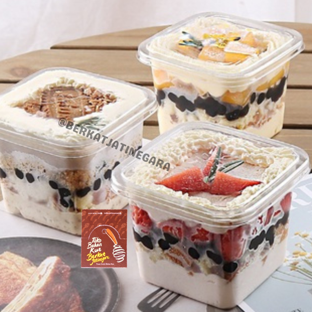 DESSERT BOX TOPLES /TOPLES DESSERT HANDLE/ KOREAN BOX BUCKET/ PCS