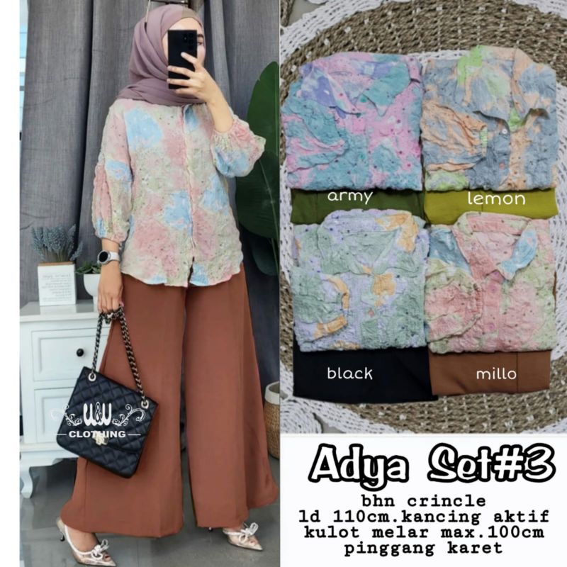 baju kemerdekaan 17 agustus dirgahayu indonesia ADYA set