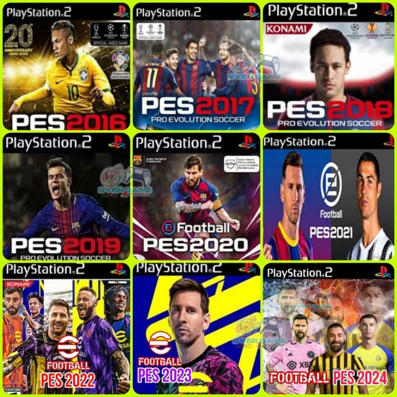KASET PS2  PES 2016 - 2024
