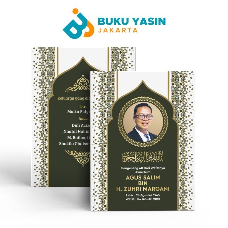 

Cetak Buku Yasin dan Tahlil Softcover Design Custom Foto Murah