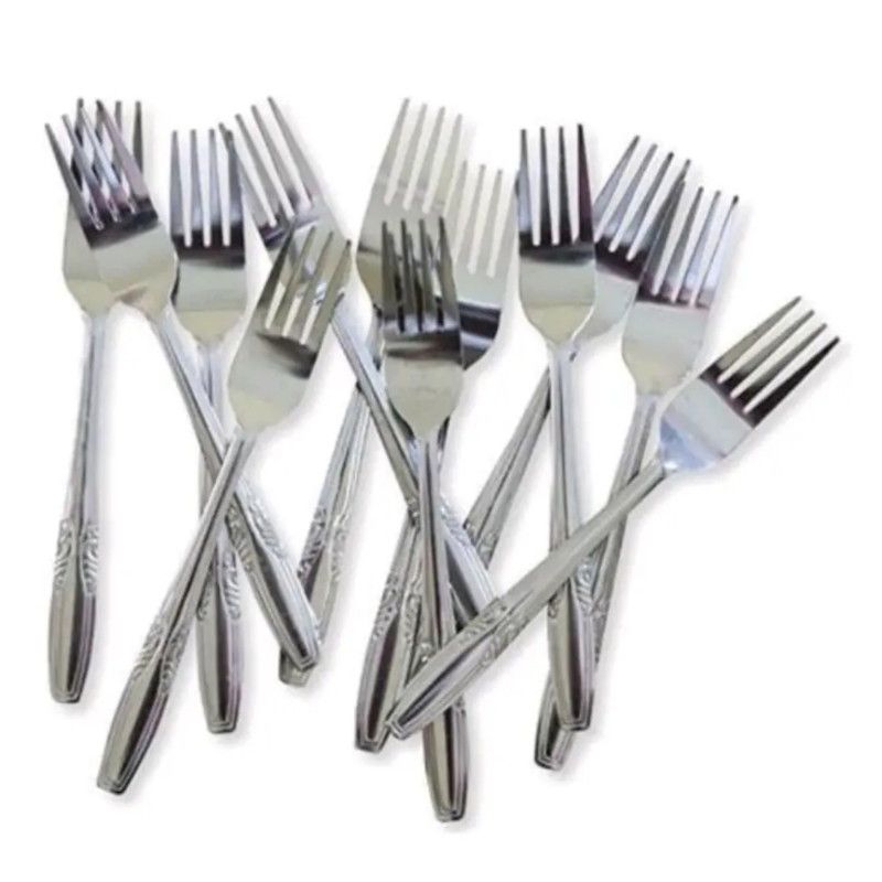 PAKET HEMAT 12 sendok + 12 garpu stainless steel