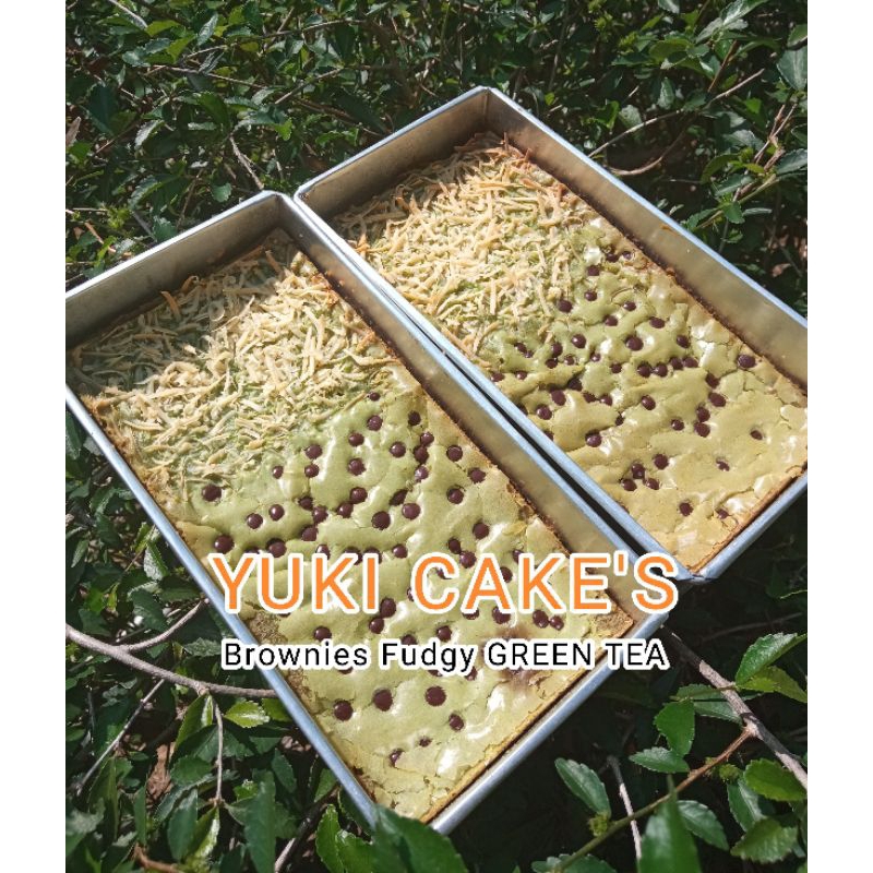 

BROWNIES FUDGY GREEN TEA 20X10