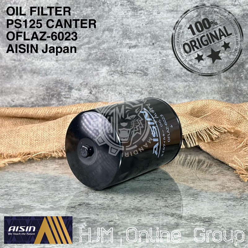 OIL OLI FILTER MITSUBISHI PS135 PS125 CANTER OFLAZ-6023 AISIN Japan