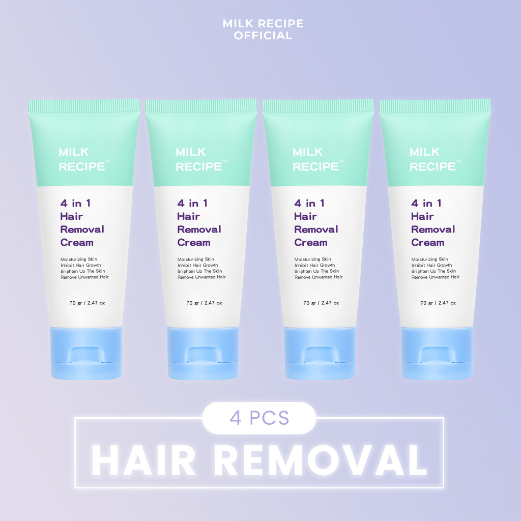 Milk Recipe Bundle Hair Removal 4Pcs