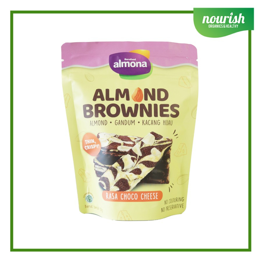 

Almona Almond Brownies Rasa Choco Cheese 50g-JktBar