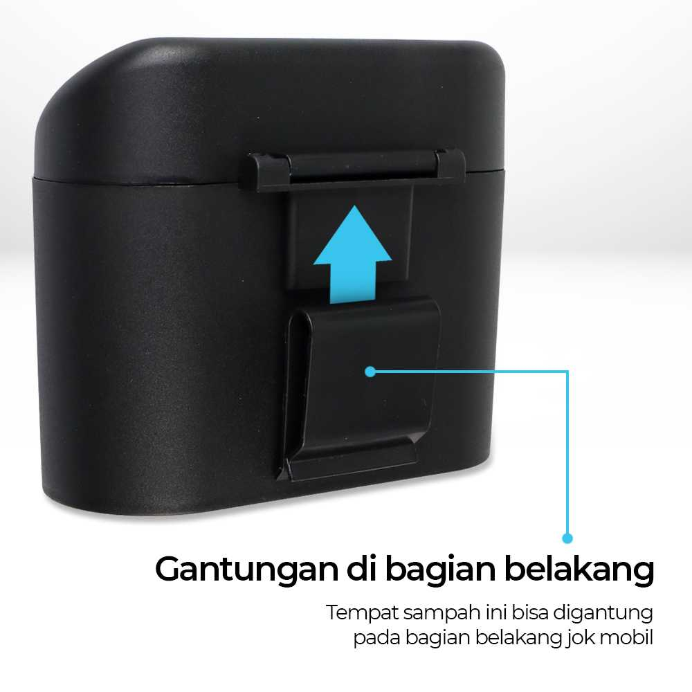 Tempat Sampah Mobil Trash Bin Pressing Type - Tong Sampah Mobil / Car