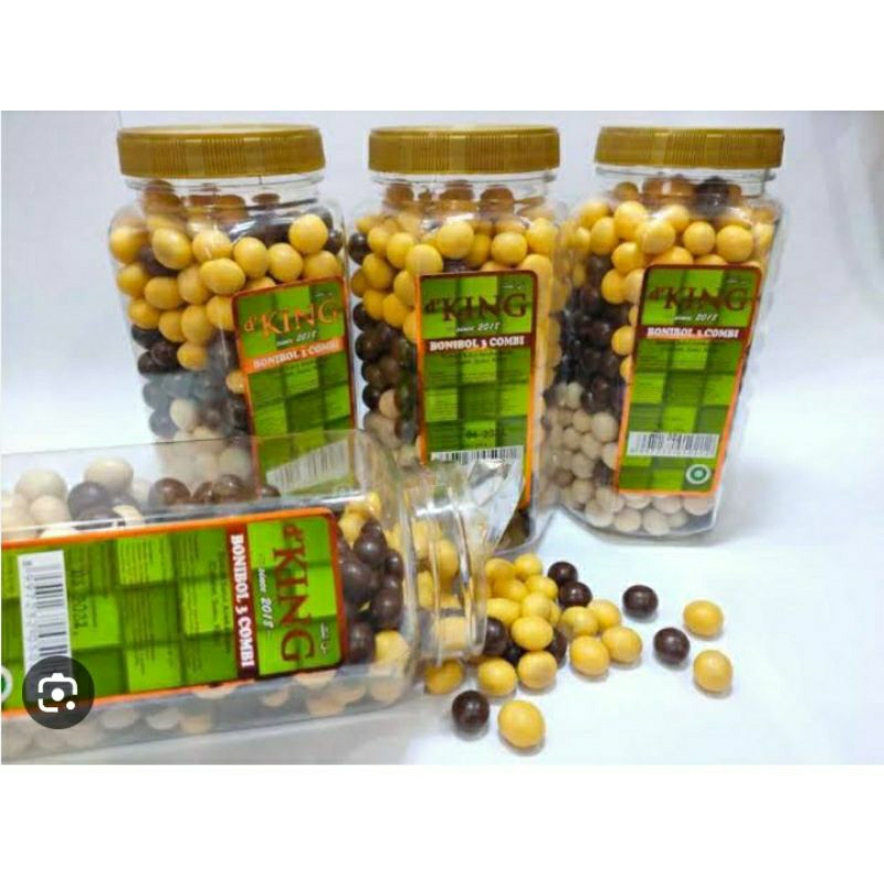 

Coklat Tobelo D'king Boniball 3 combi dengan 3 varian rasa