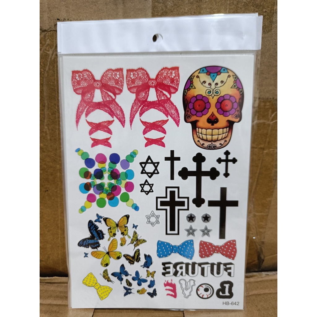 tato temporer tahan air 15 hari sticker tato herbal tato temporary