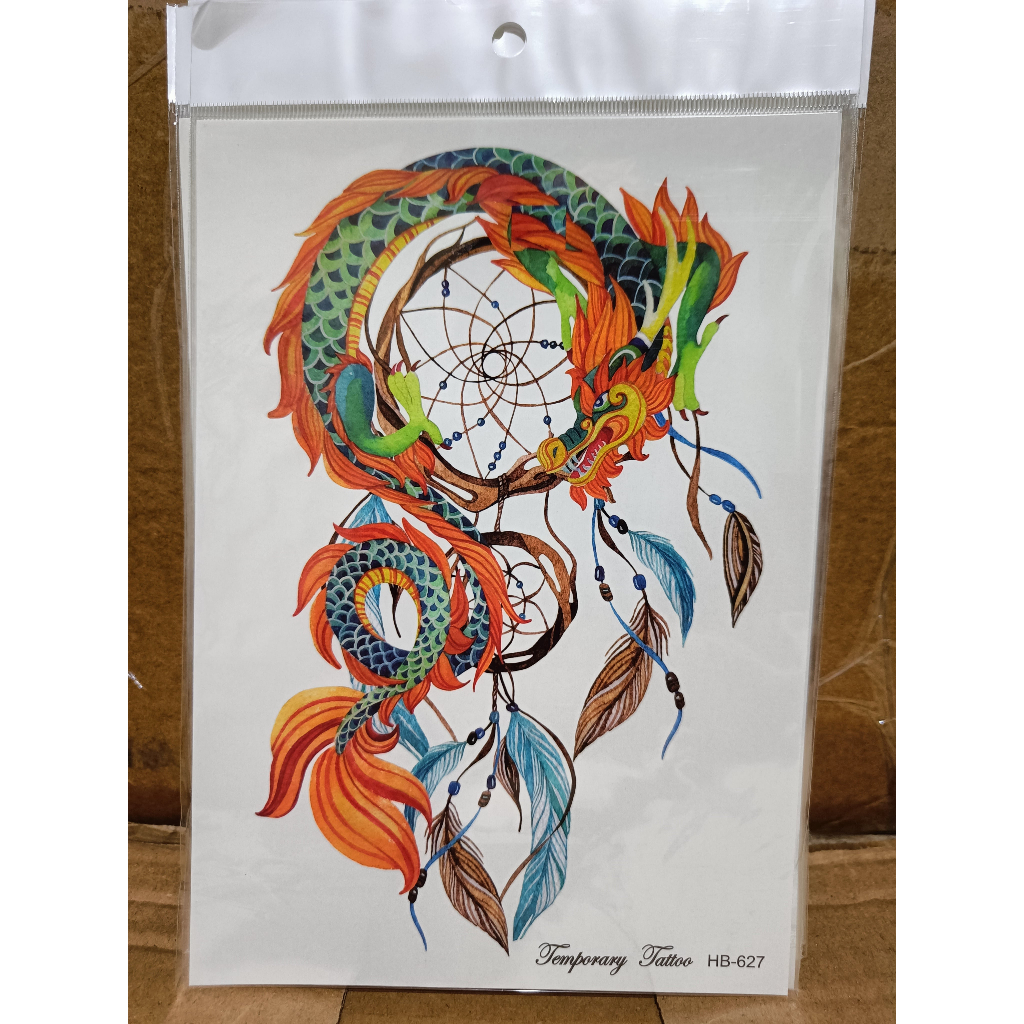 tato temporer tahan air 15 hari sticker tato herbal tato temporary