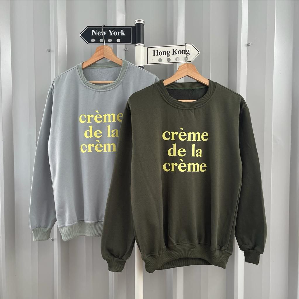 Switer Couple Pasangan Kekinian Keren Warna Hijau Army dan Hijau Mint