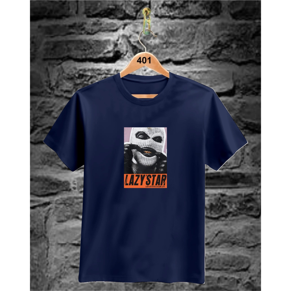 KAOS OBLONG ATASAN PRIA LAZY STAR DTF