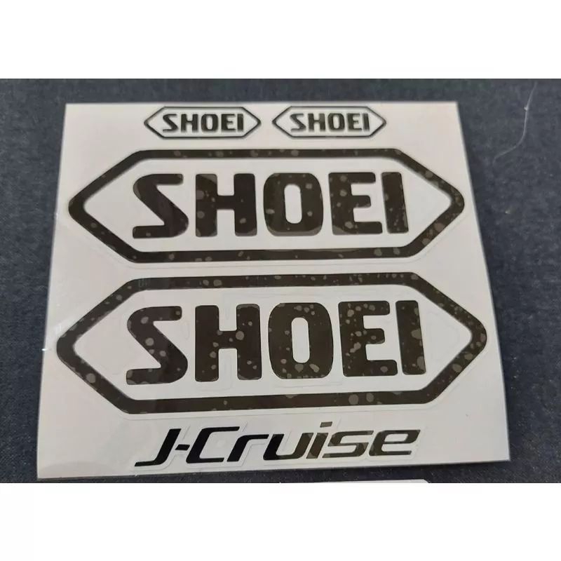 stiker logo Shoei j Cruise,1set cutting sticker