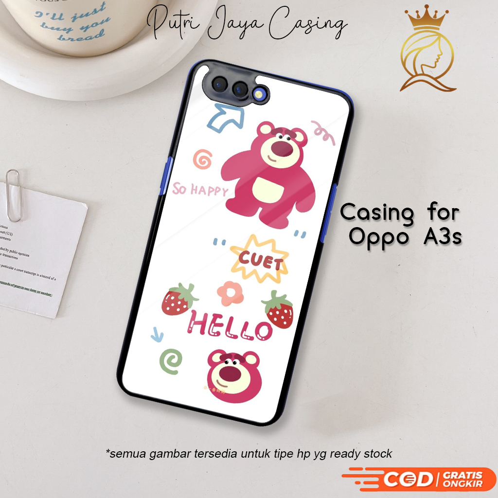 Case Hp Oppo A3s Oppo A3s Casing Oppo A3s Motif CUTEBEAR 05 Casing Terbaru Case Karakter Lucu Keren 