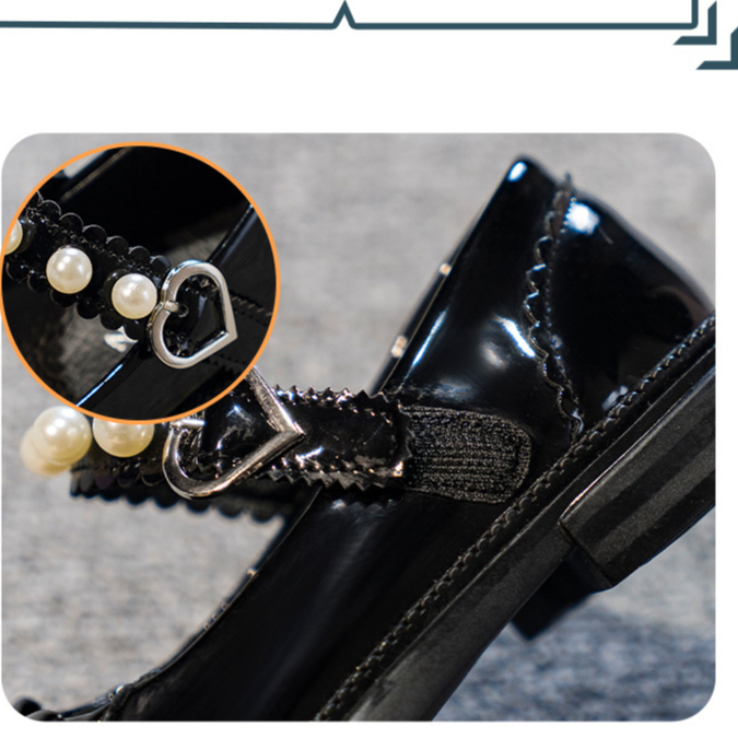 Juragan Junior [COD] Sepatu RHEA Pesta Anak Perempuan Import 32-37 Usia 6-10 Tahun