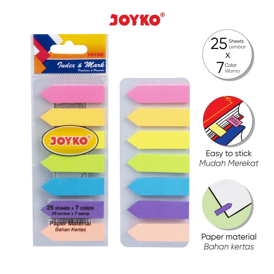 

Index & Mark JOYKO IM-33 / Pembatas & Penanda Buku Joyko