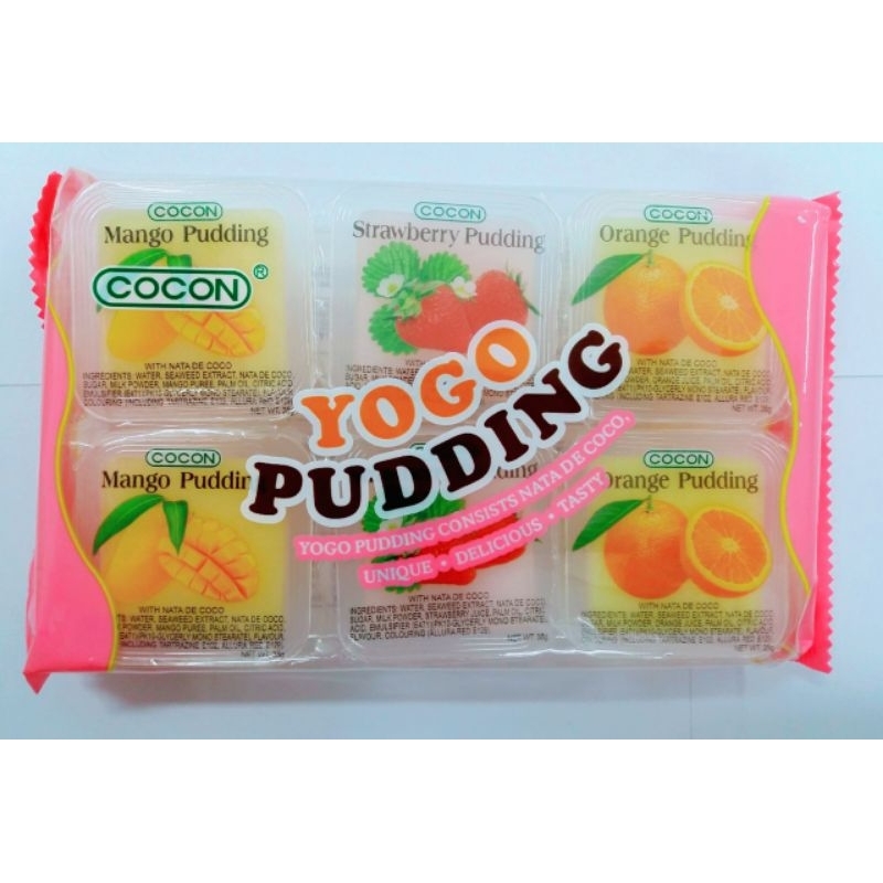 

Cocon nata de coco Yogo puding 35gx6pcs