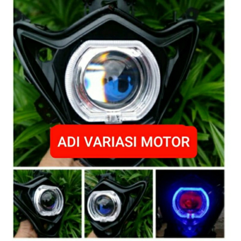 HEADLAMP SATRIA FU 150 ISI PROJIE BILED AES WST TINGGAL PASANG BUKAN AES