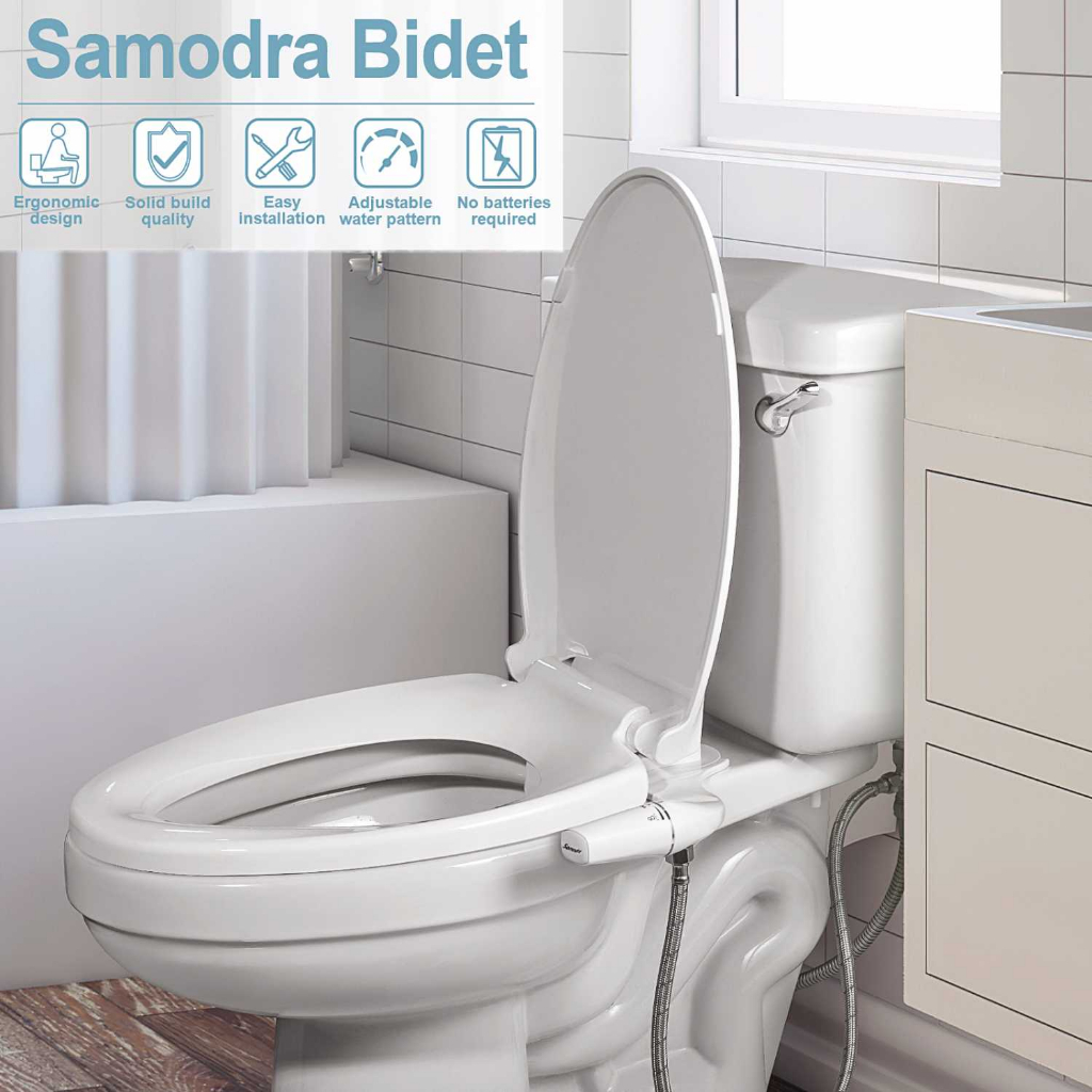 Samodra Semprotan Closet Duduk Shower Bidet 2 Hole 2 Mode Right Hand - SM-2