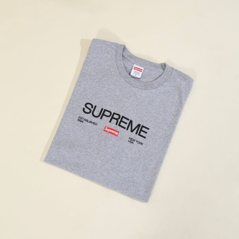 Sup. Est. 1994 Heather Grey Tee