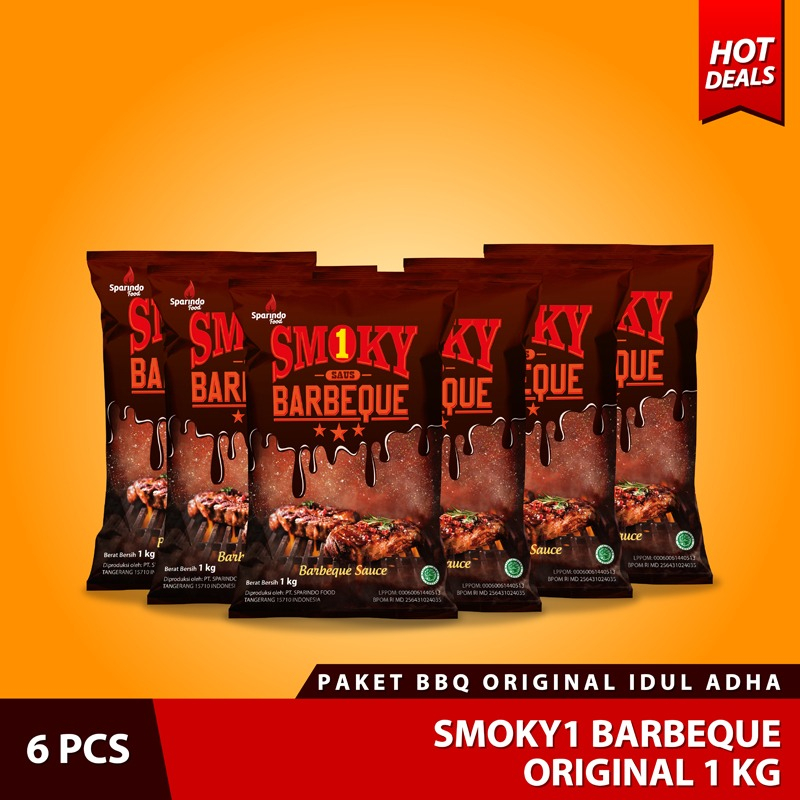 

Paket Spesial Idul Adha [SMOKY1 Barbeque Original 1kg 6 pc]