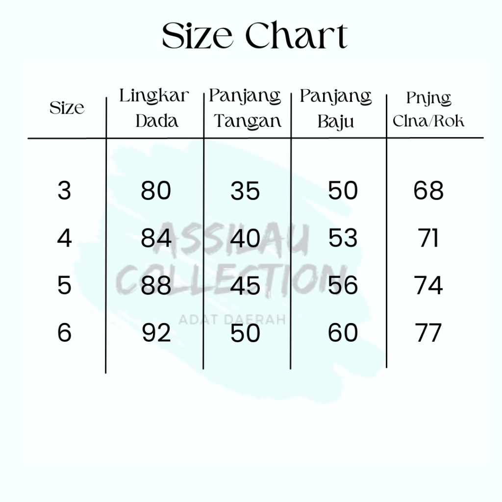 Baju Adat Anak Bengkulu Satuan (Laki/Cewek)