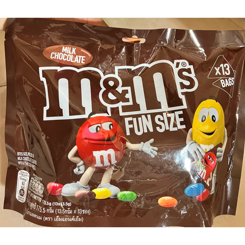 

M&M Funsize Chocolate Candies Milk chocolate