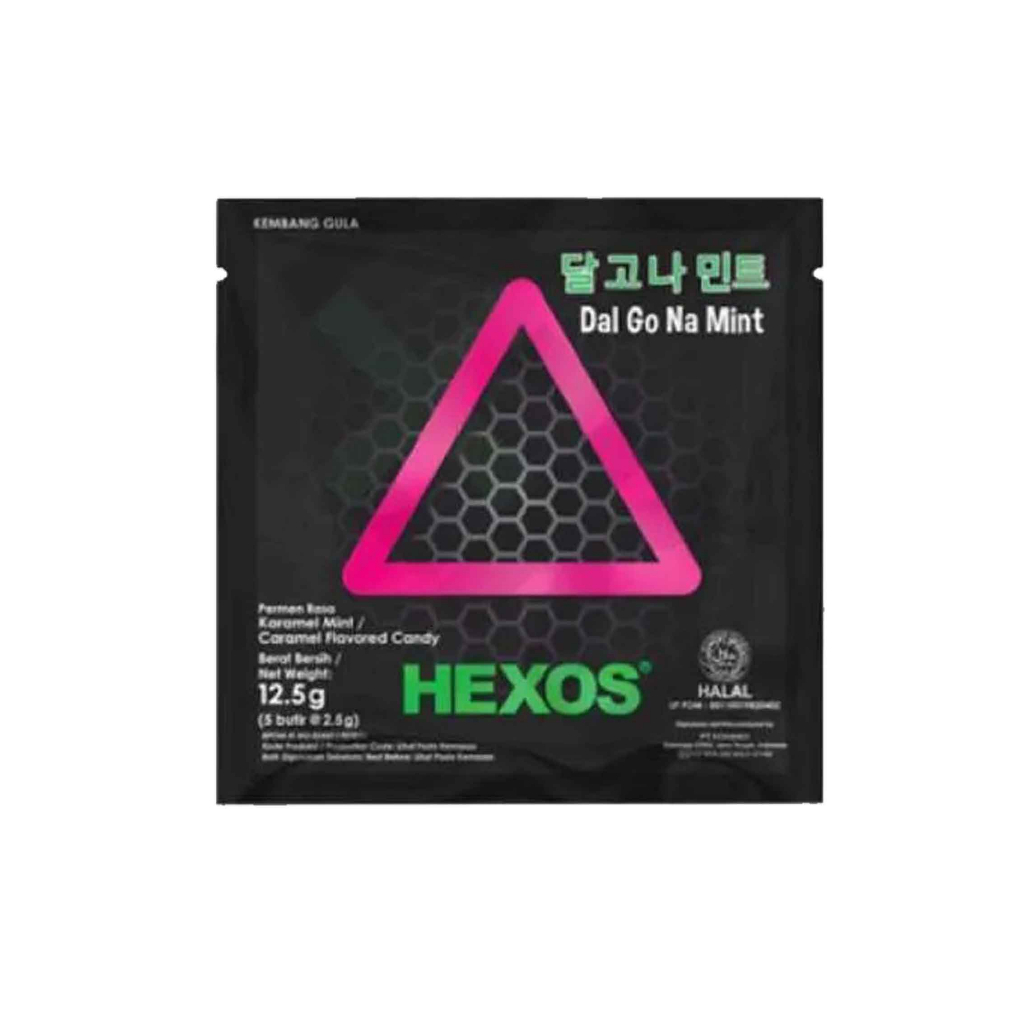 Permen * Hexos * isi 5butir x 2.5g