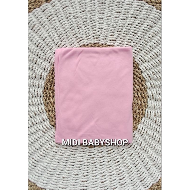 Serian Pink - 3 Pcs Bedong Bayi Bahan Kaos Pink Series Pip Mim SNI