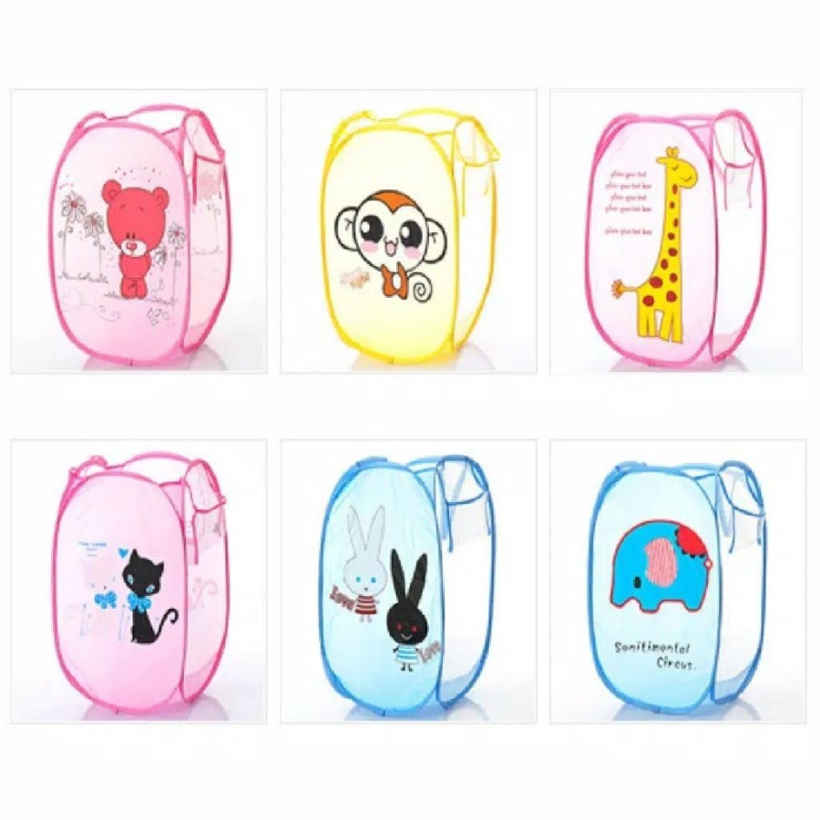 EM Keranjang Baju Kotor Karakter Laundry Bag