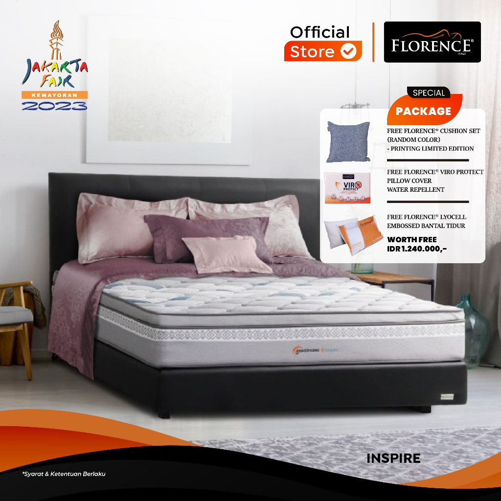 Kasur Springbed INSPIRE - GoodDreams (Mattress Only)