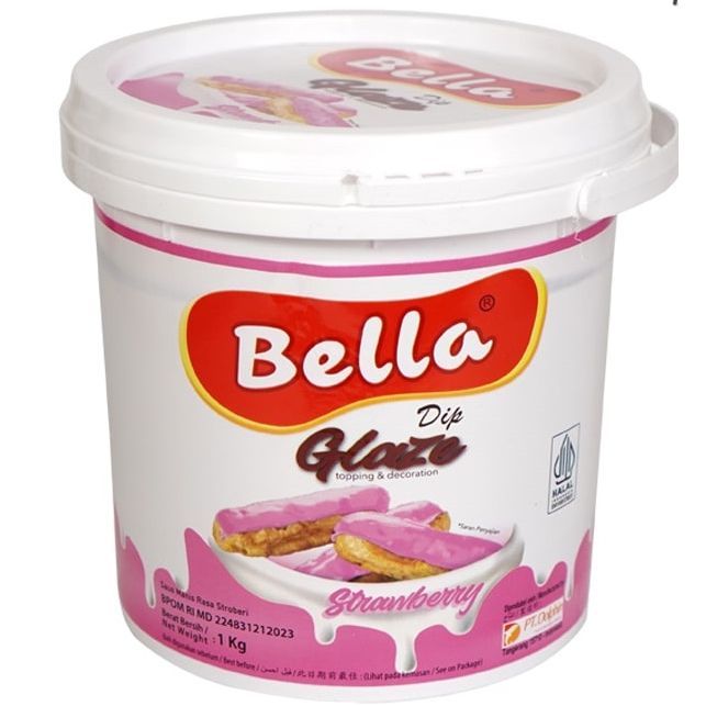 

BELLA DIP GLAZE STRAWBERRY 1 KG