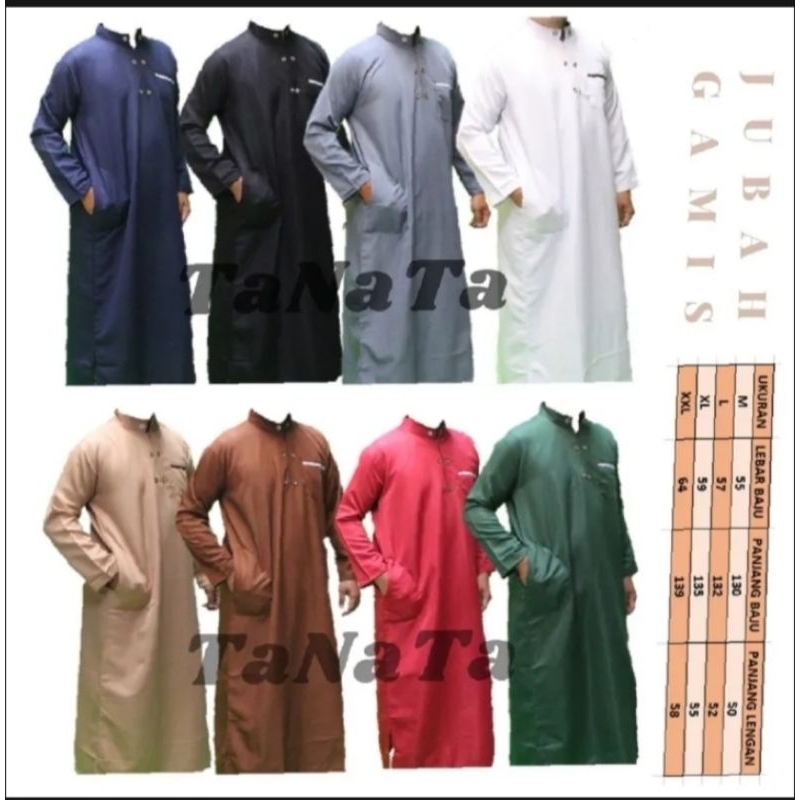 JUBAH GAMIS PRIA DEWASA &amp; REMAJA KUALITAS PREMIUM/GAMIS PRIA/GAMIS ANAK/GAMIS LAKI-LAKI/GAMIS COWO/JUBAH/BAJU SULTAN/BAJU GAMIS PRIA/BAJU ARAB/BAJU LEBARAN PRIA