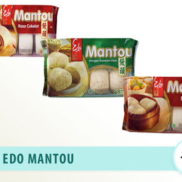 

EDO MANTOU PLAIN / COKLAT CHOCOLATE 320GR