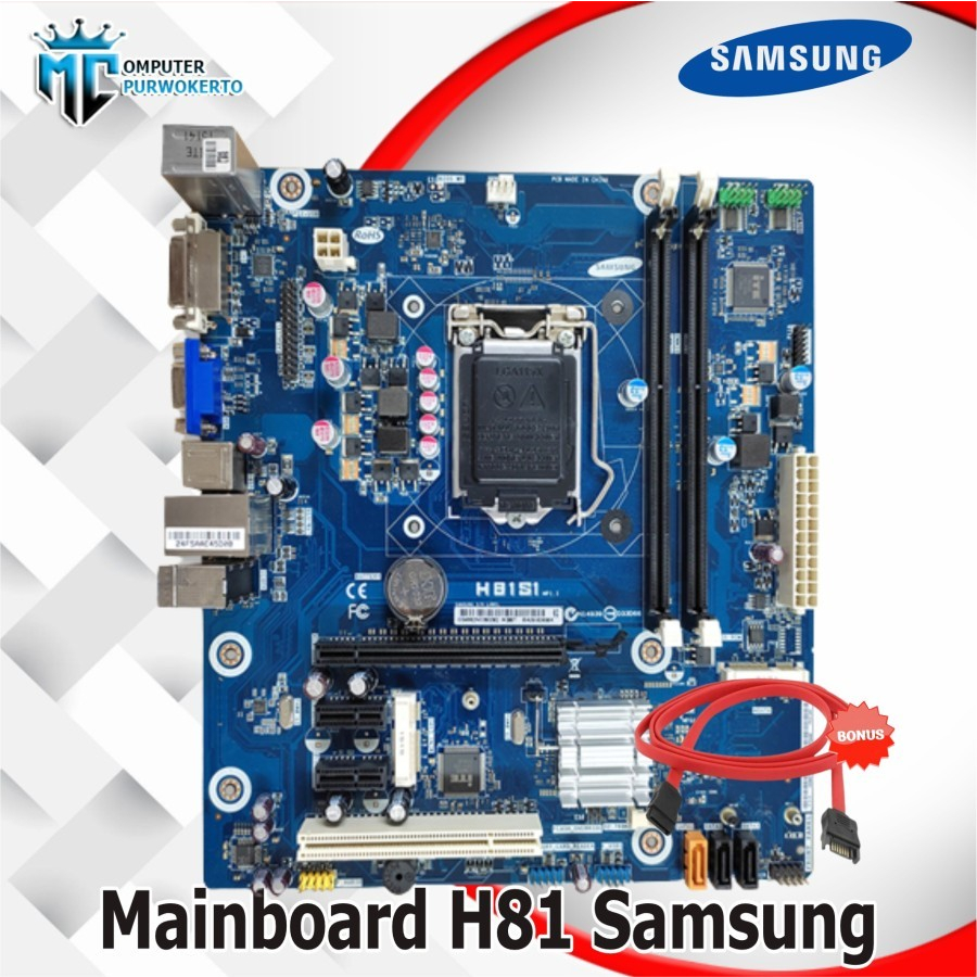 Motherboard Mobo H81 LGA 1150 Samsung