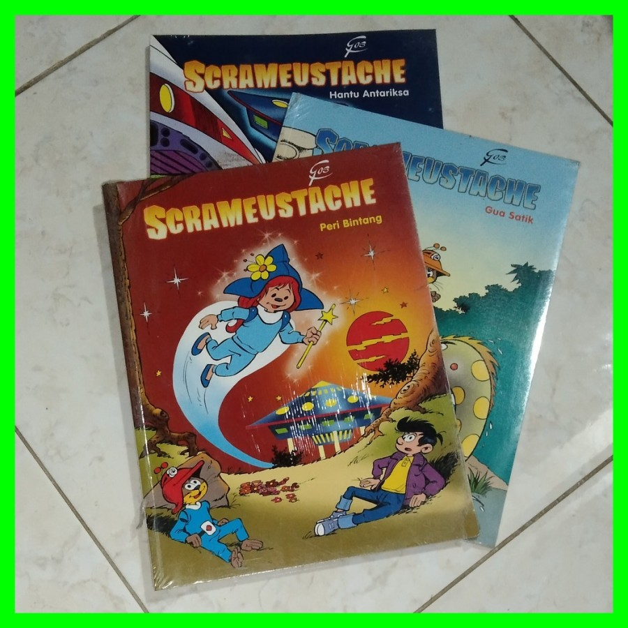 Komik Scrameustache (Full Color)