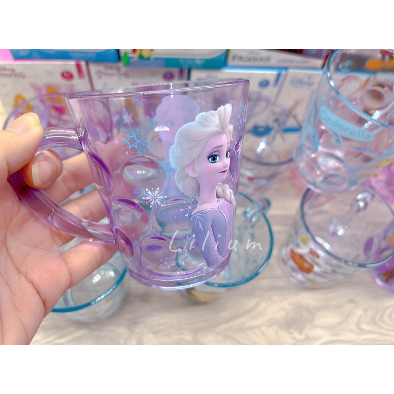 cangkir kristal disney original pm022 cup mug princess frozen cars